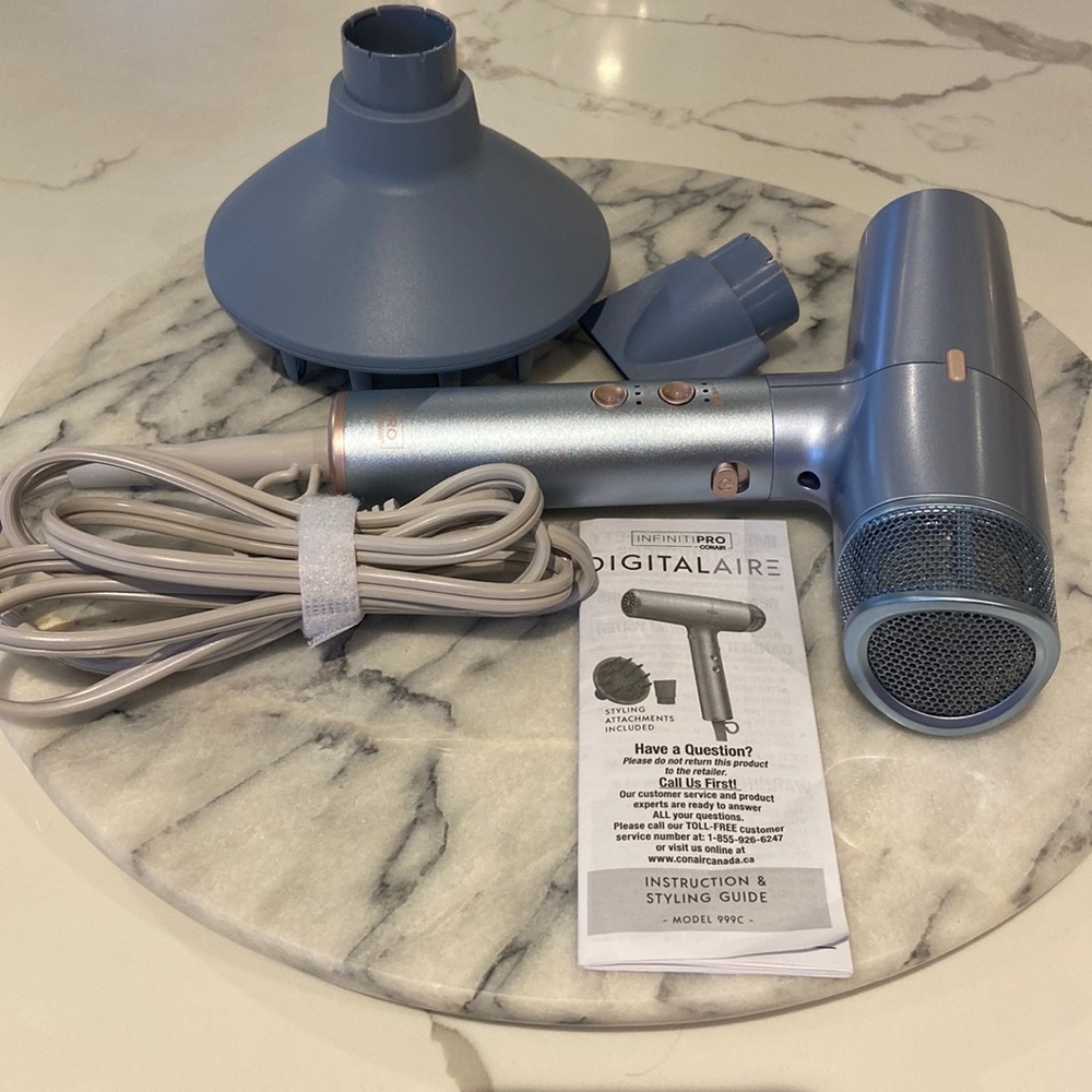 NWOB Conair DigitalAIRE InfinitePRO Professional Hairdryer.